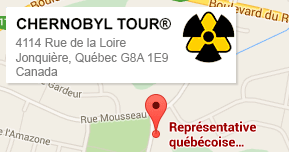 Address of the Chenobyl-TOUR